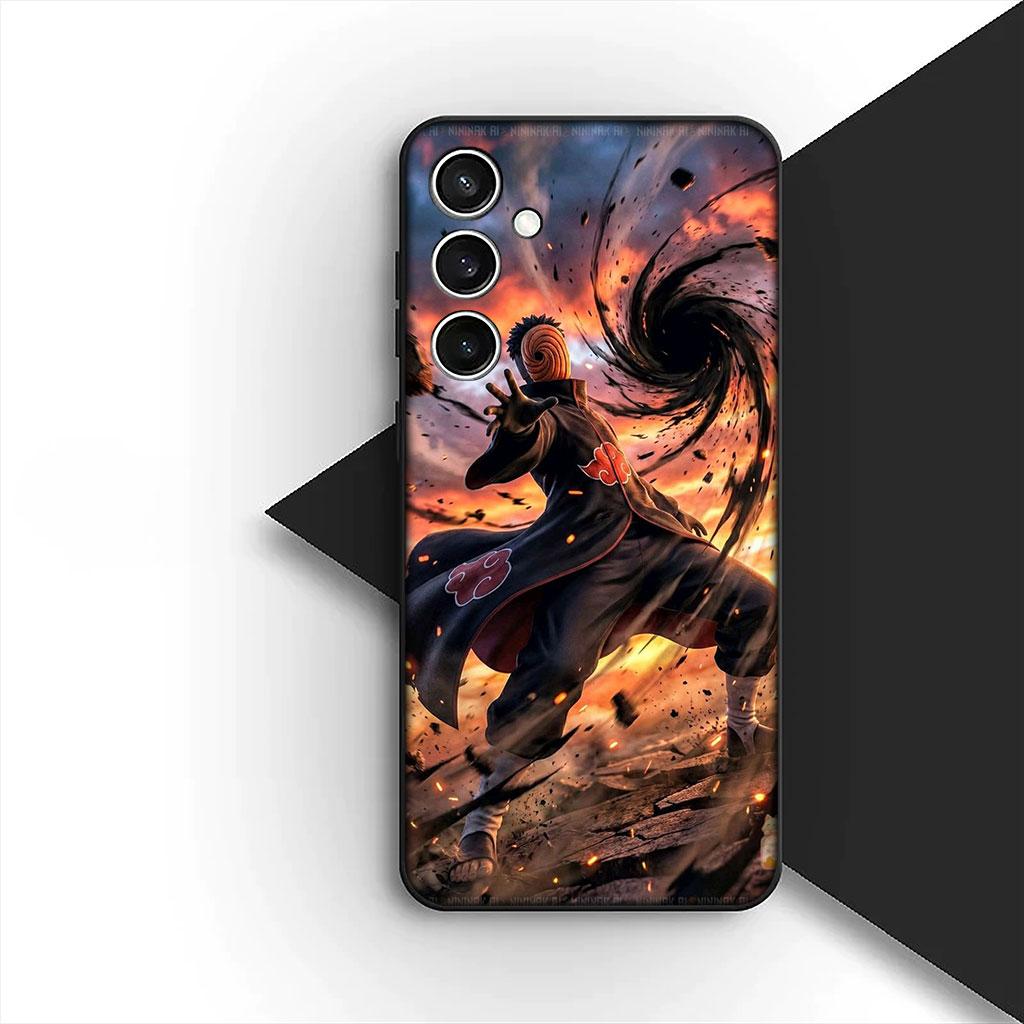 

Чехол для телефона для Xiaomi Poco C75 C65 C71 C85 X7 X6 M7 F7 F8 Ultra F6 Pro Мягкий чехол Тоби Обито Наруто Учиха Саске Итачи Poco C65