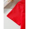 European sizes Girls Cotton Short-sleeve T-shirt, Soft and Comfortable Daily Wear, Suitable for Home, Outdoor and Sports Activities