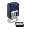 To Ink DIY Stamp Self-Inking Handle Account Stamp Date Stamps Date Wheel Stamp Automatic Ink Return