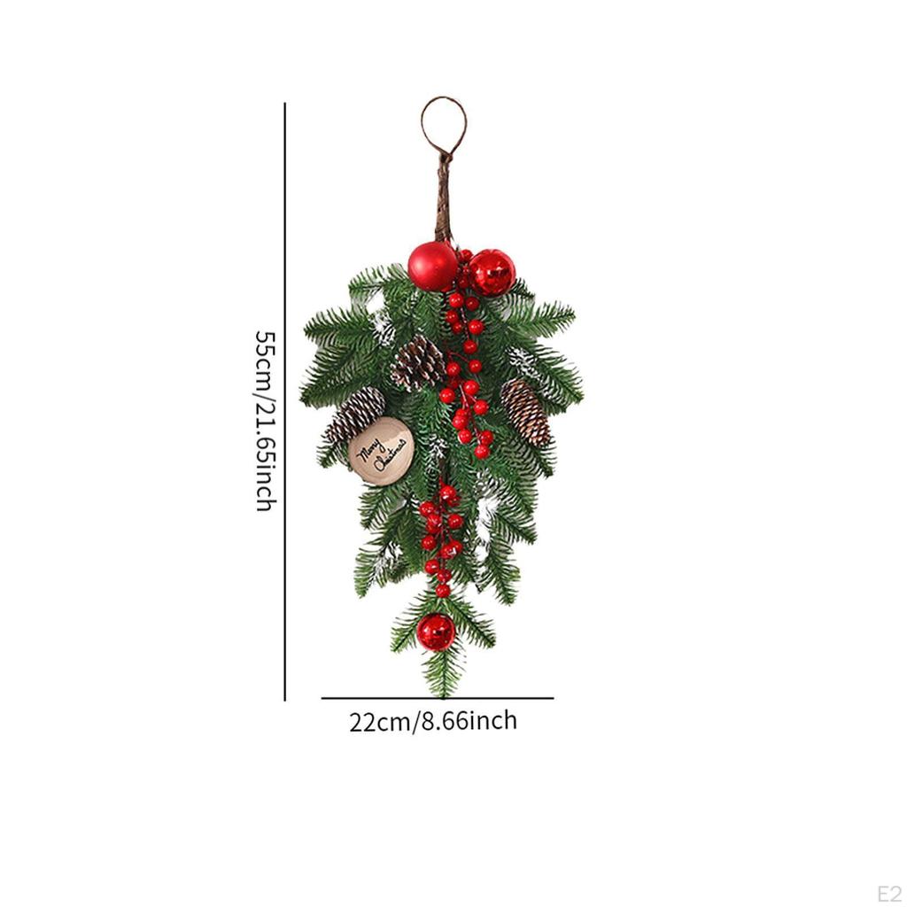 Artificial Christmas Wreath for Front Door,