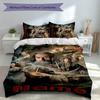 3pcs Custom Name The Fellowship of the Ring Bedding Set,Includes 1 Duvet Cover and 2 Pillowcases,All-season Bedroom Decor