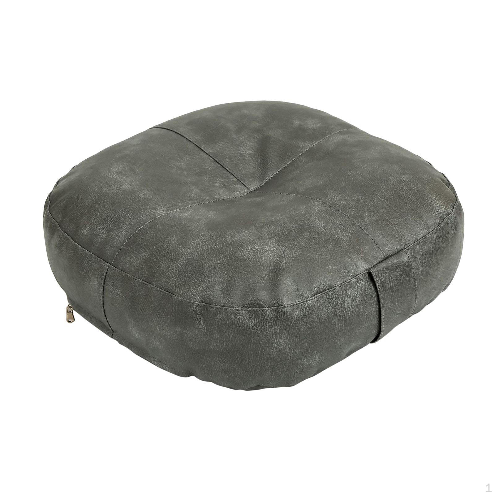 

Круглая напольная подушка Элегантное решение для сидения дома и офиса серый