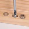 80/180/360/540/720pcs M2 M2.5 M3 M4 M5 M6 M8 M10 Stainless Steel Flat Washer Plain Gaskets Metal Washers Rings for Screw Bolt Assortment Kits