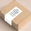 Ins Kreativ Selbstklebendes Verpackungsetikett Verschlussklebeband Aufkleber Geschenkverpackungsaufkleber 100 Stück/Rolle