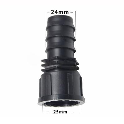 Universal Female Male Thread Garden Hose Barb Connector 16mm 20mm 25mm PE Irrigation Pipe Fitting 1/2 3/4 To 1/2 3/4 1 Inch