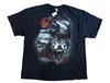 Vintage Y2K Gildan 3 Wolves Graphic Shirt Sz 3XL NWT Unisex T-Shirt