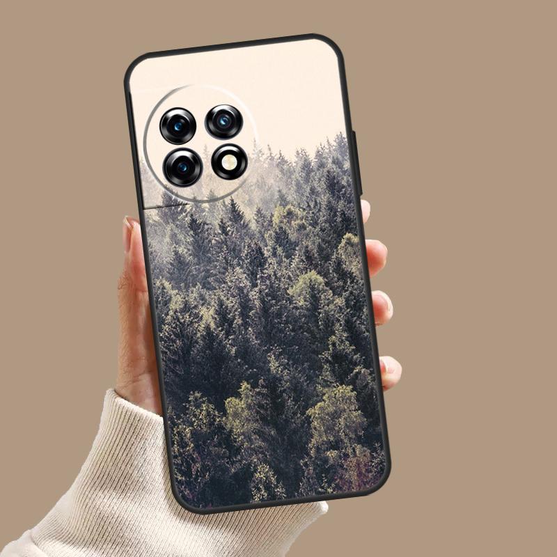 Nature Forest Mountain Case For OnePlus 12R 10R 9R 10T 8T 8 9 10 Pro 11 12 OnePlus Nord CE 2 3 Lite N10 N20 Cover