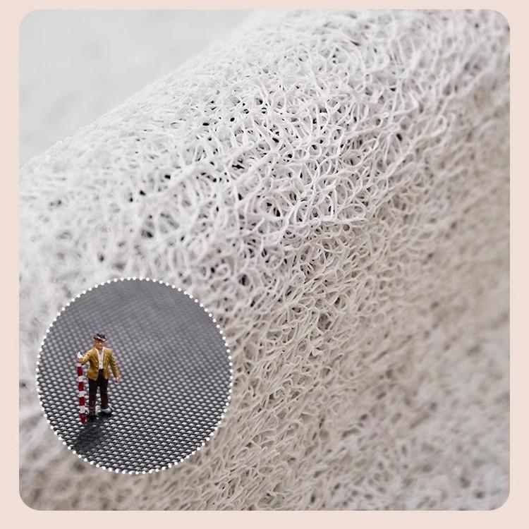 Medieval Style Light Luxury High-End Door Floor Mat Silk Ring Floor Mat Door Carpet Pvc Can Be Cut And Dirt-Resistant Floor Mat