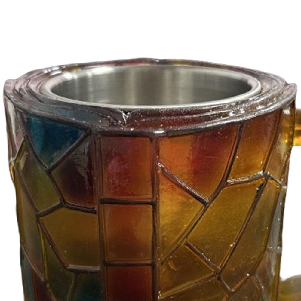 Novelty Painted Book Mug 3D Painted Books Coffee Mug Colorful Resin Books Unique Book Coffee Cup Creative Gifts Drinkware