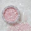 1Jar 1mm Mini Sparkling Love Nail Glitter Sparkling Heart Nail Decoration Nail Salon Design Cute Accessories DIY Nail Art Design