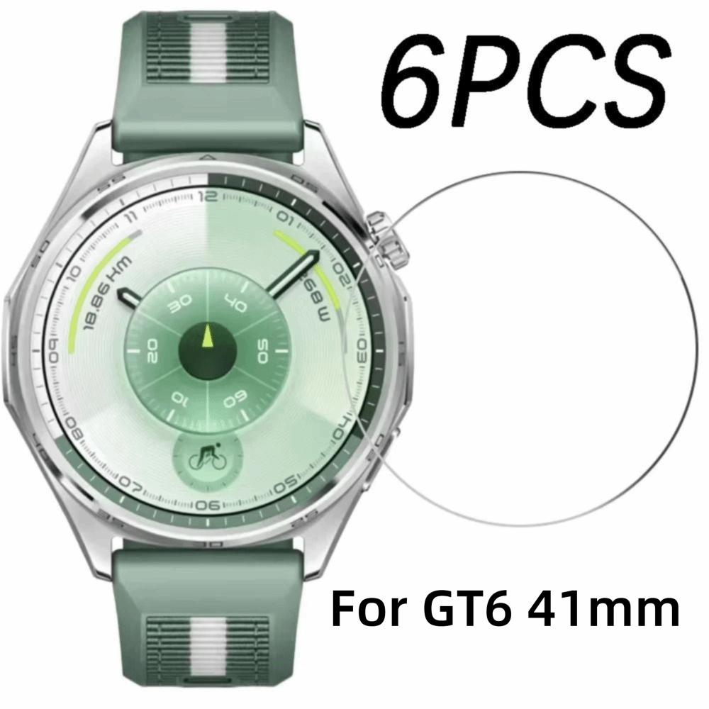 

6Pcs Anti-scratch Hydrogel Film for Huawei Watch GT6 46mm / Pro 46mm / 41mm Screen Protection