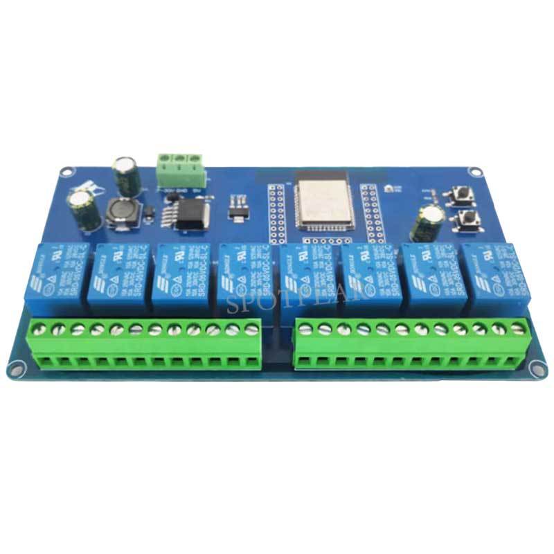 ESP32-S3 Industrial 8-Channel Relay Module with WiFi for Arduino