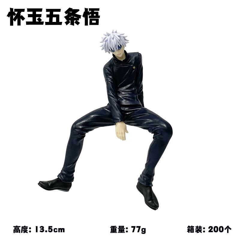 Anime Jujutsu Kaisen Gojo Satoru Action Figure Pvc Static Statue Collection Model Toy Creativity Room Desktop Ornament Doll Gift