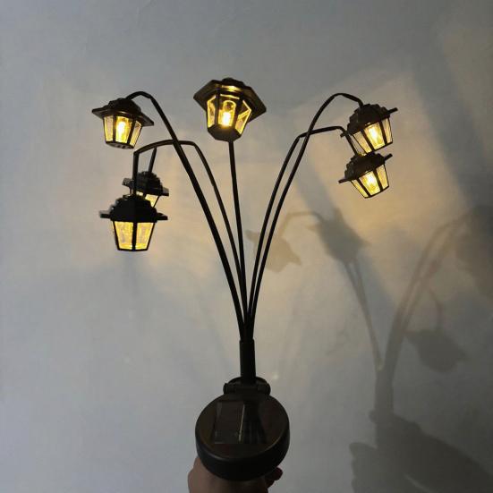 Garden Solar Light Outdoor Solar Powered Decorative Lanterns Ground Insert Waterproof Landscape Lighting for Pathway Driveway Porch Lawn Patio Yard