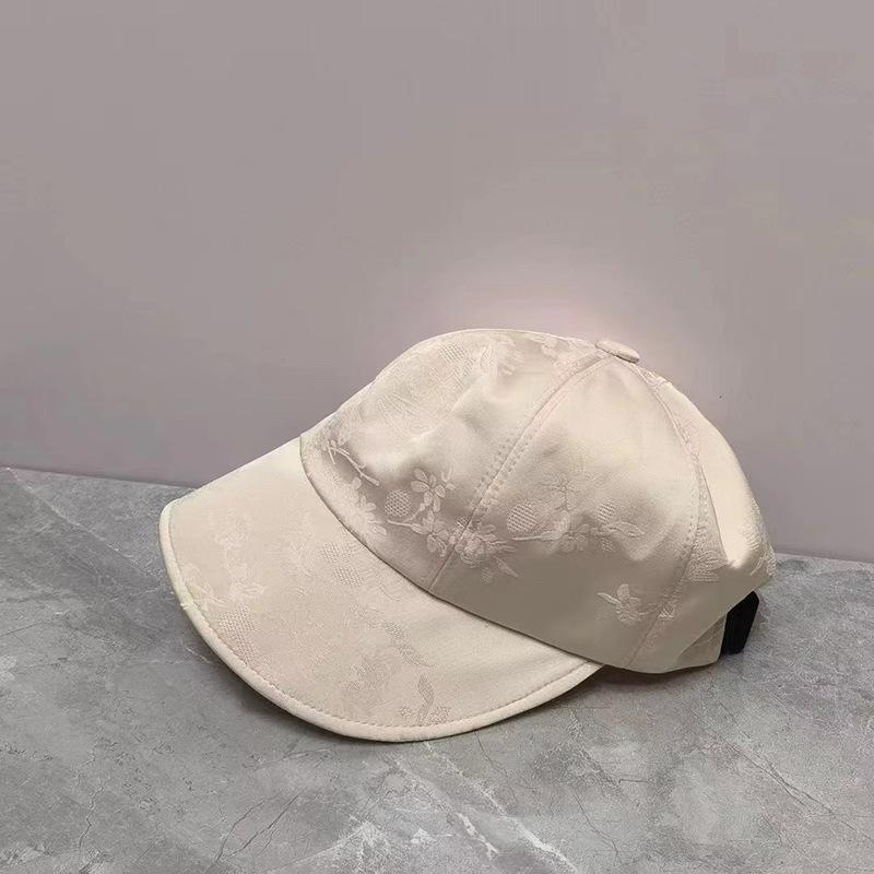 Fisherman Chinese Style Hat Female Spring And Summer Elegant Thin Cap Visor