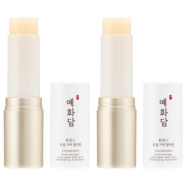 Yehwadam Hwanseanggo Snow Glow Spot Attenuating Multi Balm (7g) – Brightening & Anti-Wrinkle Dual Care Stick, Korean