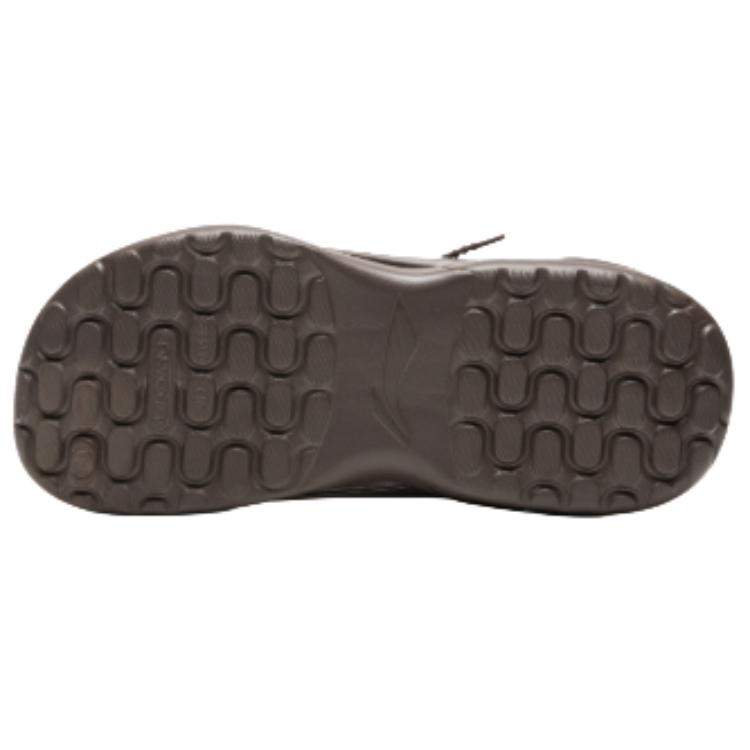 Li-Ning Gashapon Shoes Soft Comfortable Trendy Clogs Unisex Shoes Black Brown AGAW019-2