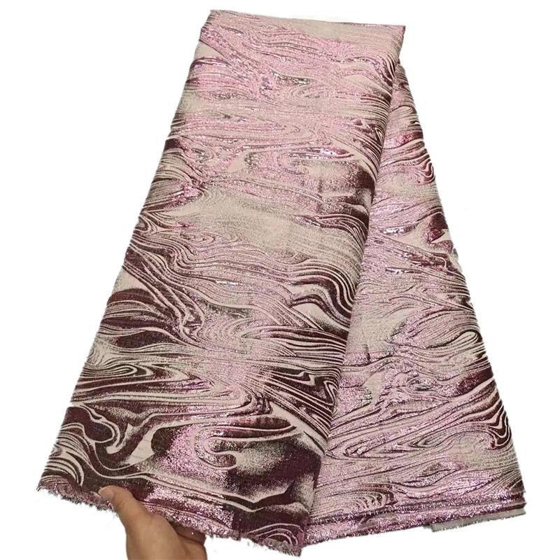 1 Yards Chinese Traditional Hanfu Jacquard Lace Fabric High Quality Nigerian African Brocade Fabric Diy Sewing Fashion Apparel