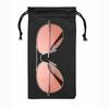 Microfiber Glasses Bags Black Eyeglasses Pouch High Quality Glasses Case