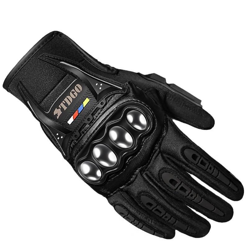 Longchan Men's Winter Motorcycle Riding Gloves