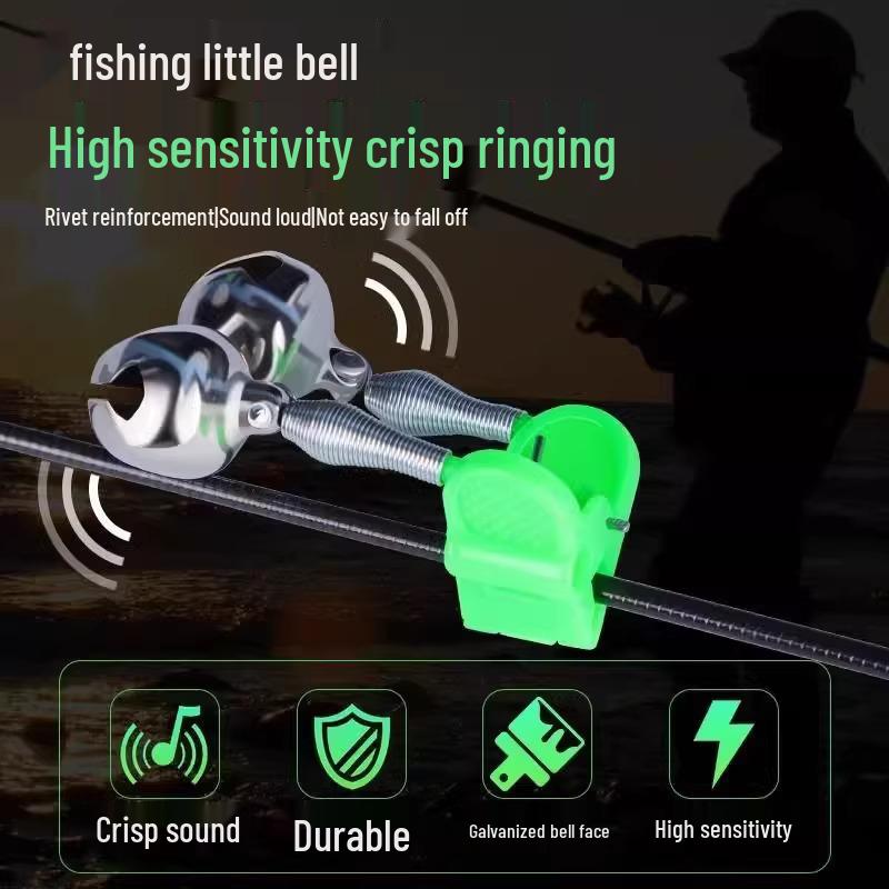 High-Sensitivity Luminous Sea Fishing Rod with Anti-Swing Alarm - Ideal for Night Fishing