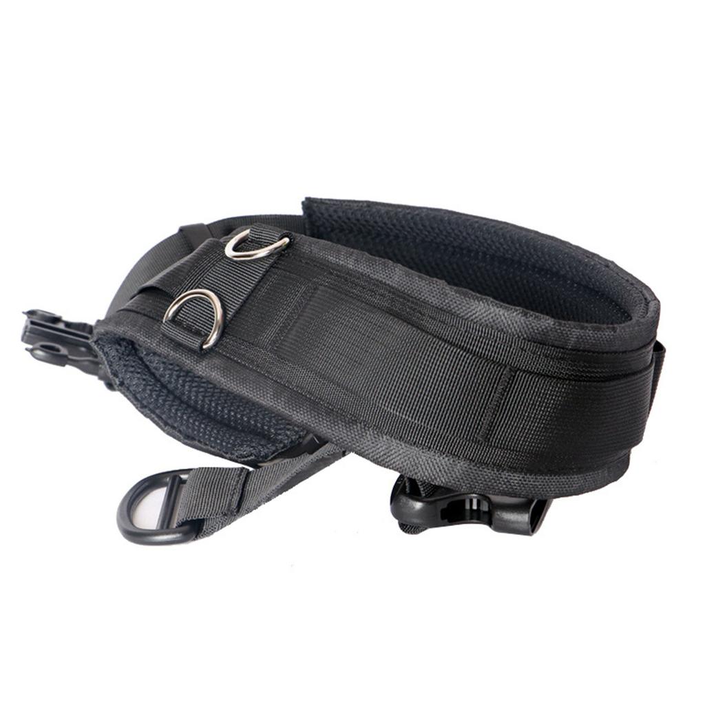 Professional Photography Waist Belt Heavy weight Nylon Strap For Camera Gear Secure D Rings Attachment Travel Adventure