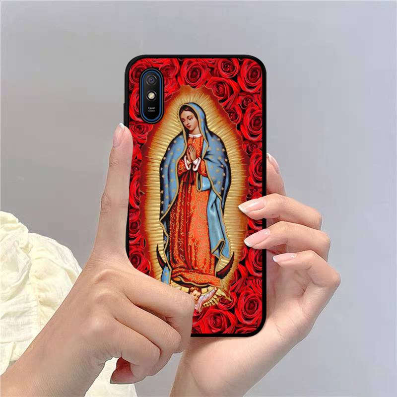 Custodia per telefono Vergine Maria e Cristo per Redmi 9A 8A 7A 7 6A 5A 5 Plus 4X S2 GO K20 K30 6 Note 8 9 Pro Cover