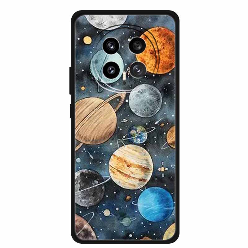 For Honor Magic8 5G 2025 Phone Case 6.58" Tiger Lion Cats Soft TPU Black Silicone Back Cover For Honor Magic 8 Fundas Shockproof