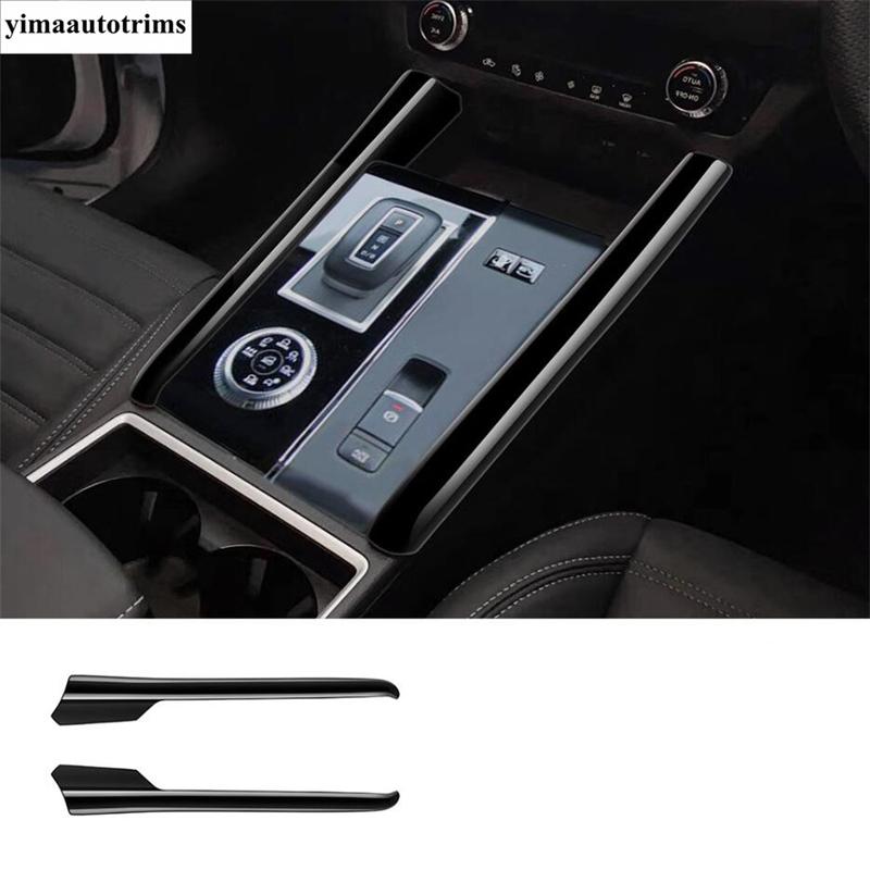 Central Control Gear Shift Water Cup Frame Panel / Shifter Head Knob Cover Trim Accessories For Mitsubishi Outlander  - 2025