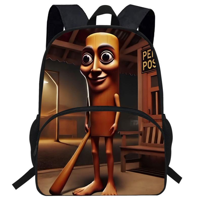 Zaino per Bambini con Stampa Cartone Animato Leggero Borsa Scolastica Studenti Elementari Tessuto Oxford Traspirante Anti-Sforzo Ergonomico