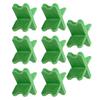 8 Pcs Deck Spacer 4 Thickness PP Deck Board Spacing Tool for Patio Balcony Poolside Dock Green 8 Pcs