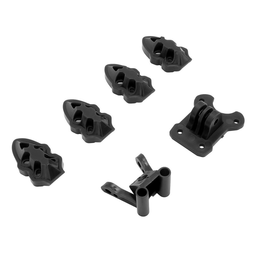 RC FPV Quadcopter Motor Base Camera Antenna Mounting Base Kit For 5‑10in Quadcopter Drone Frame 3D Printed Black