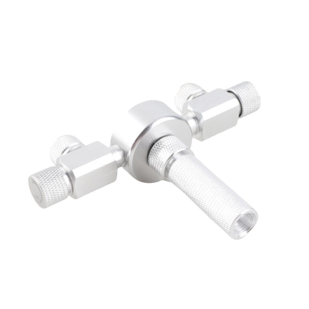 Akvarijní nádrž CO2 Rozdělovač Regulátor Distributor Jehlový Jemně Nastavovací Ventil pro CO2 Regulátor