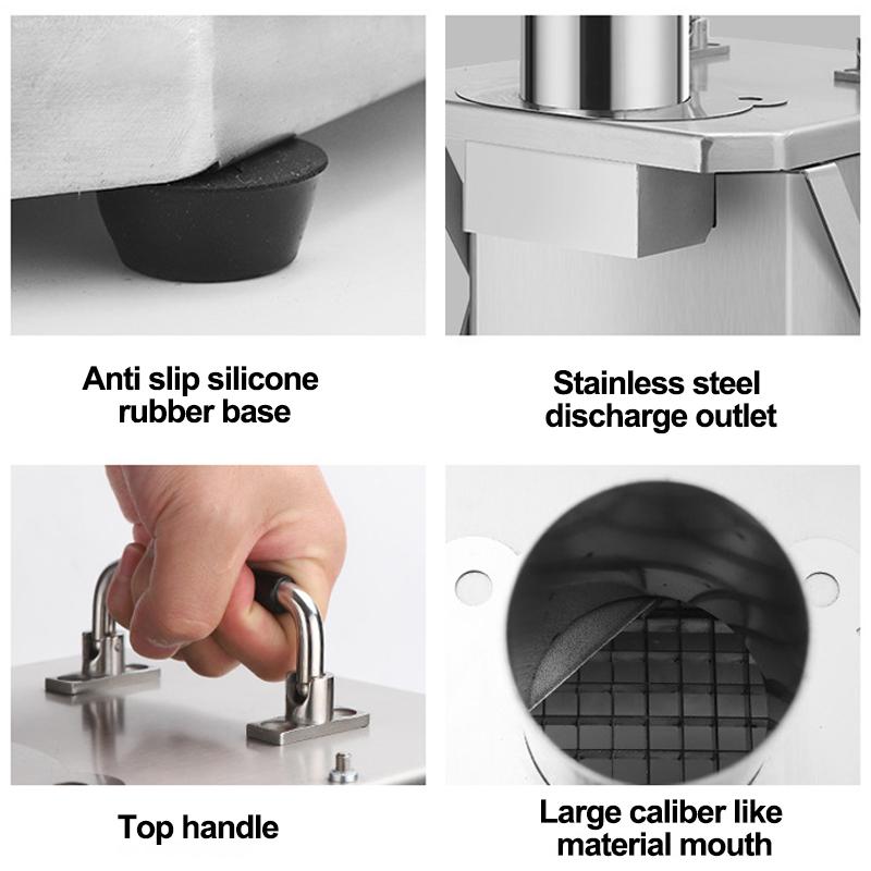 Multifunctional Vegetable Cube Cutting Machine Electric Dicer Potato Carrot Onion Dicer Fruit And Vegetable Slicer Cutter