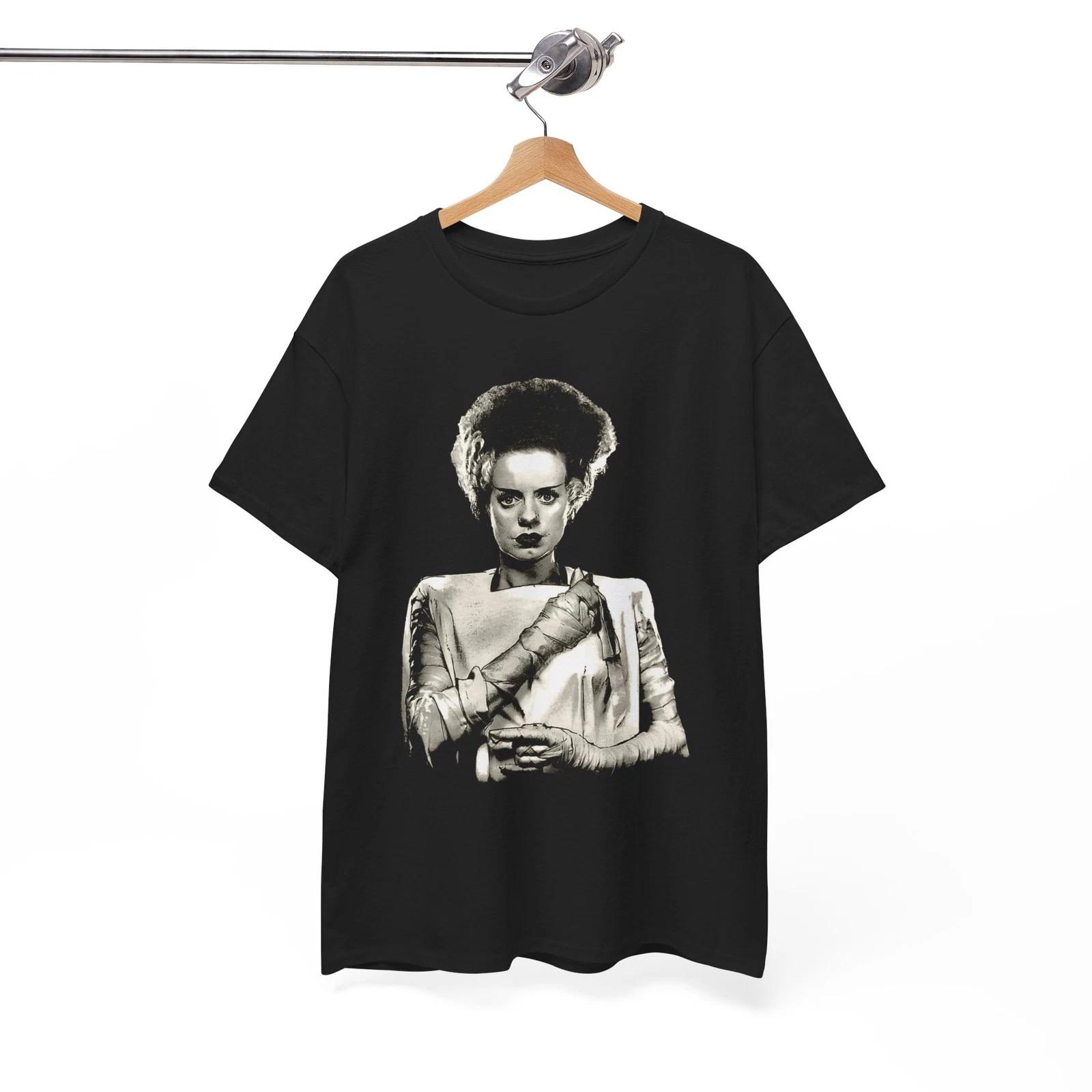 

The Bride of Frankenstein T-shirt, Halloween Horror classic Movie, Unisex Tee XL