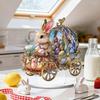 Ostern Tischschild 2D Flach Acryl Hase Ei Etagenständer Ornamente Frühling Indoor Tischaufsatz für Schreibtisch Regal Heimdeko