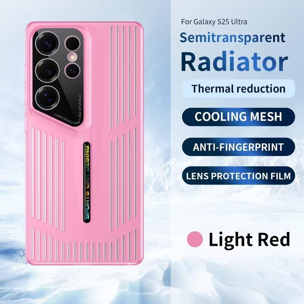 Huse Subțiri Colorate pentru Disiparea Căldurii Pentru Samsung Galaxy S24 S22 S23 Ultra S25 Plus Husă Golă Protecție Obiectiv Capac Spate