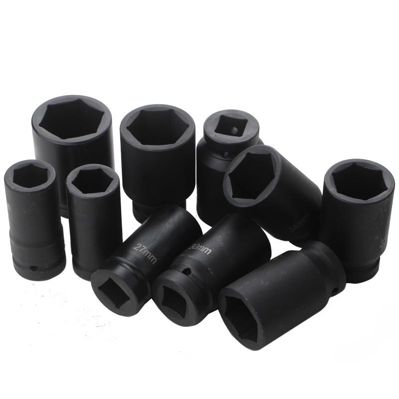 3/4" Heavy-Duty Pneumatic Socket Set: 10 Durable Air Cannon Sockets for Auto Repair