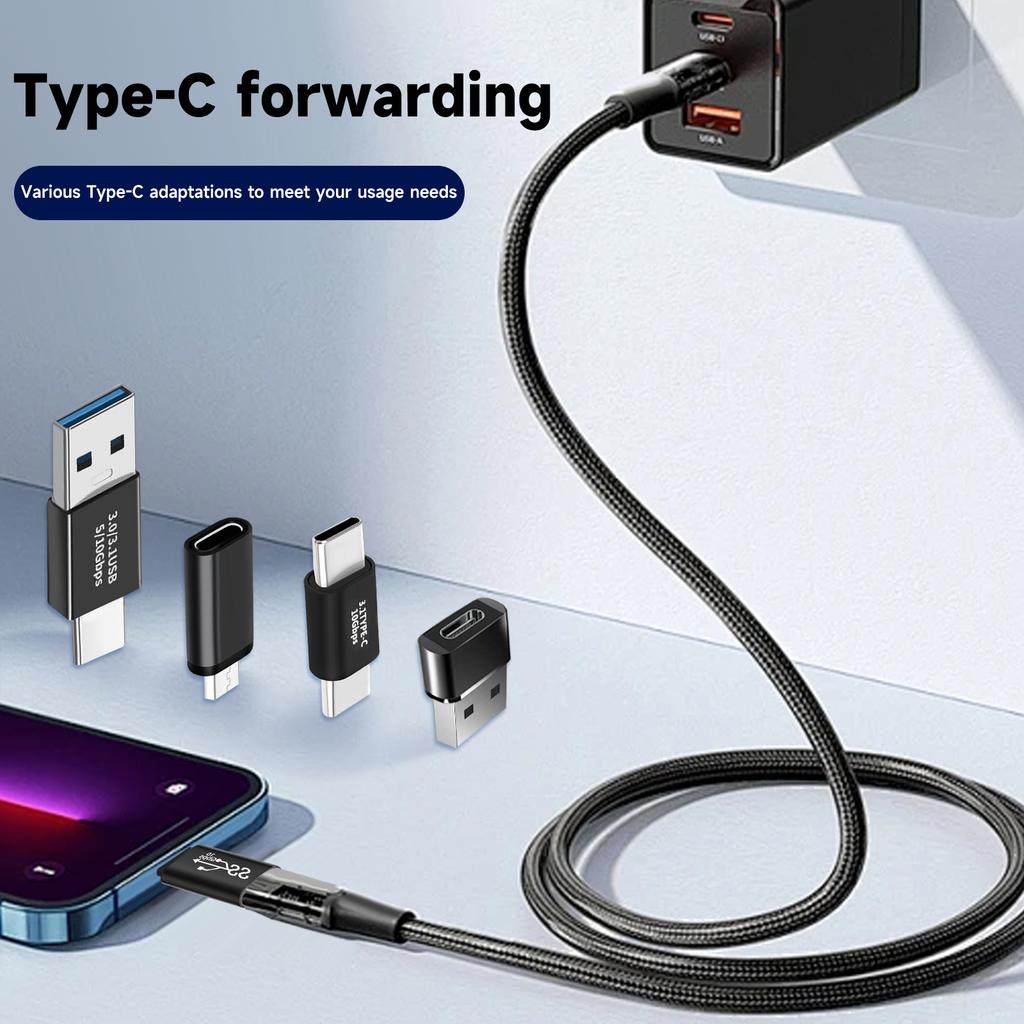 16PCS  USB-C to USB 3.0,USB to Micro-B,Female-To-Male Adapters OTG Power Mode for Smartphone Android Phone Tablet