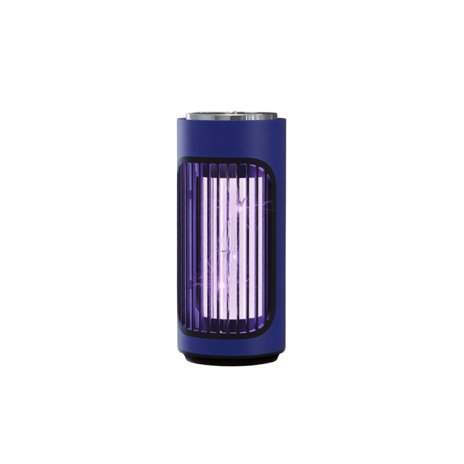 Rechargeable Indoor Mosquito Killer Lamp Electric Insect Zapper Fly Trap Mosquito Control Device for Home Use with USB Charging one size синий