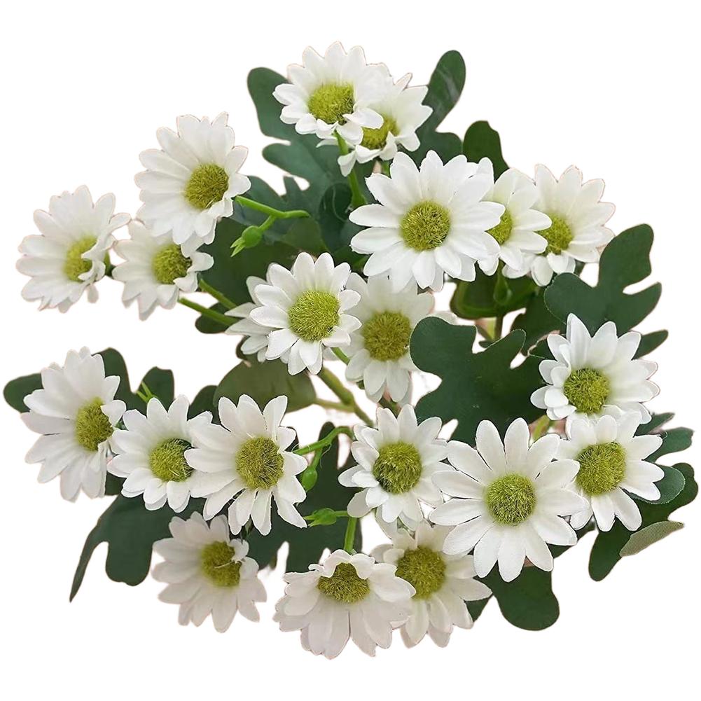 Silk Artificial Chamomile Daisy Flowers for Home Decor Garden Wedding Photography Floral Arrangements and Table Centerpieces