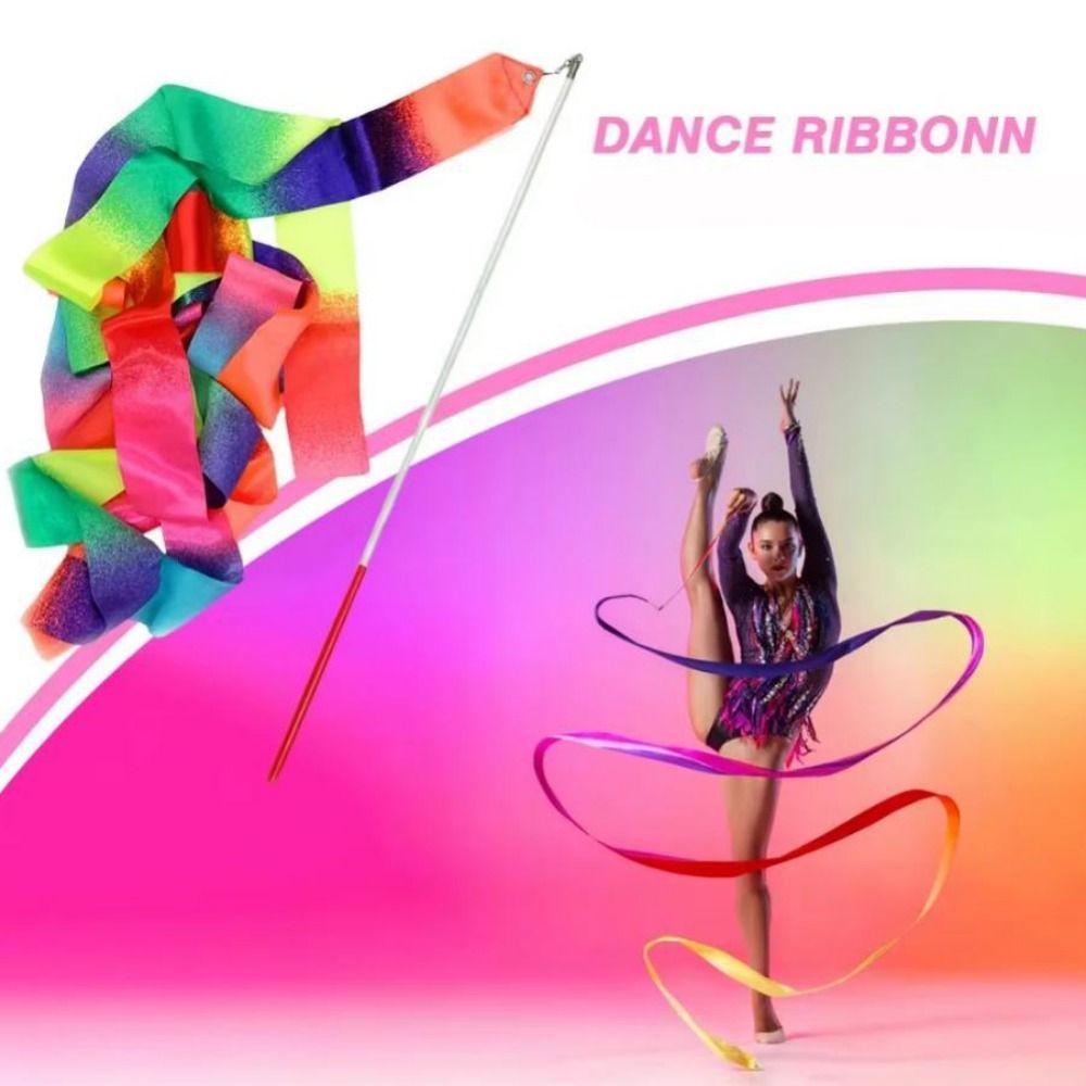 Rainbow Color Rhythmic Gymnastics Equipment Stick  for Dance Accessories/for Art Dances