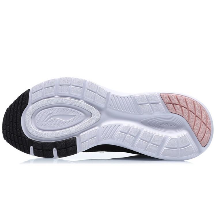 Li Ning Cushioning Low Top Running Shoes Women's Black ARHQ334-4