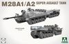 Takom Super Heavy Assault Tank Plastic Model Kit TKO2210 1/35 M28A1/A2 (Tank)