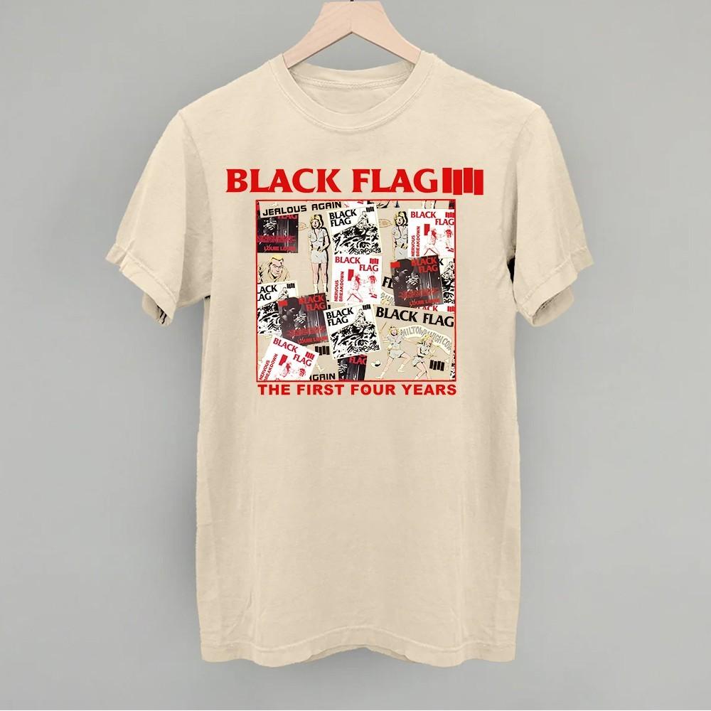 Reprint Black Flag Band Collection S-5XL Tee C59.201