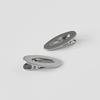 [2SET] Metal Ellipse Hair Pin