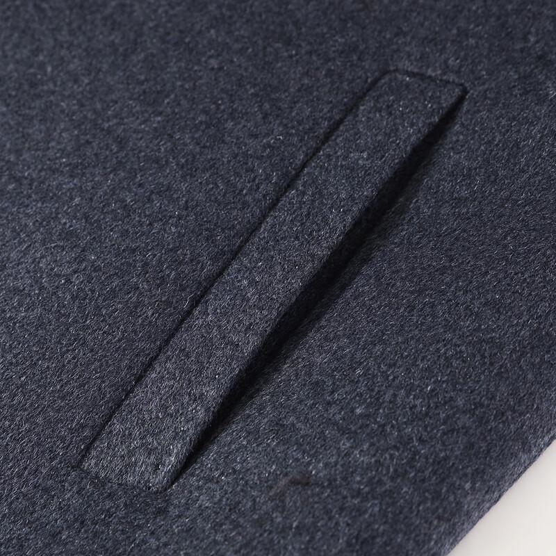 Antonio Men's Cashmere Blend Business Wool Coat