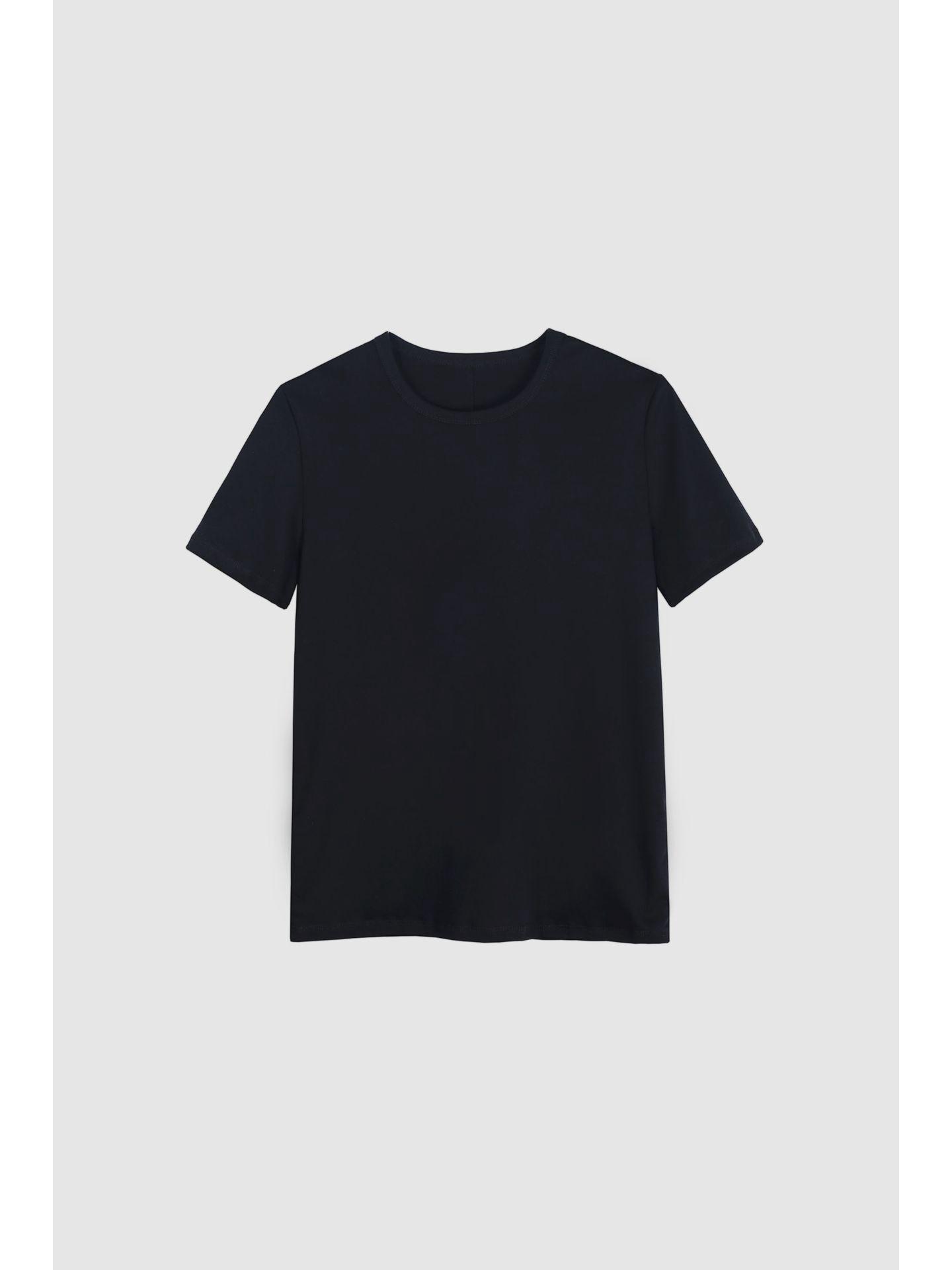 

Women s High-End Crew Neck Tencel & Cotton Slimming Short Sleeve T-Shirt M (105-120 jin)