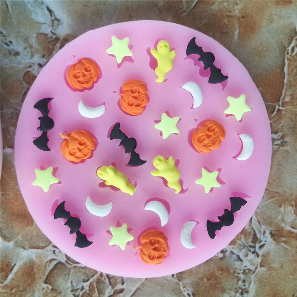 Halloween Silicone Cake Mold DIY Home Party Chocolate Bakeware Tools