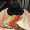 Fashion Foldable Burrs Bucket Hat for Women Men  Beach Sun Visor UV Protection UPF 50+ Sun Hat Summer Large Wide Brim Panama Bob